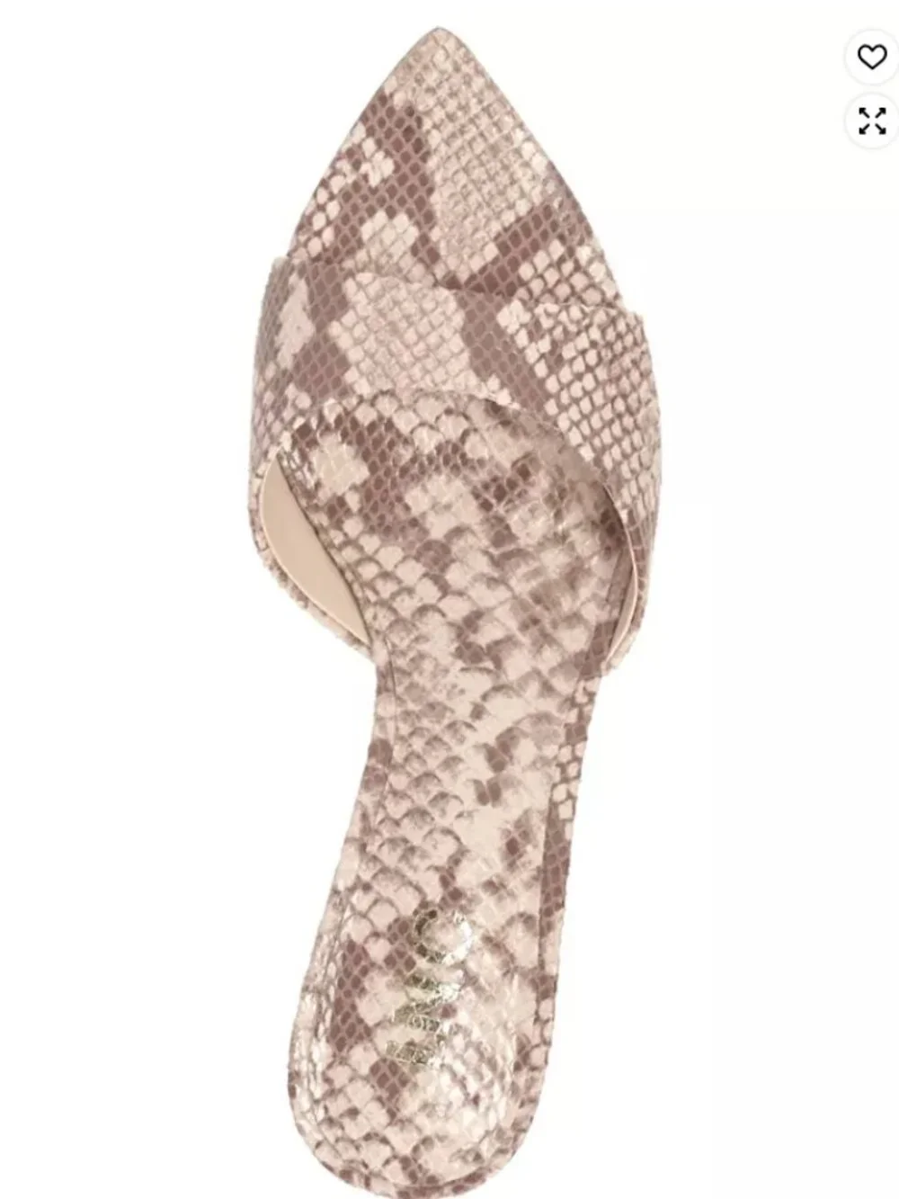 I.N.C. International Concepts Basaaria Desert Snake Stiletto Sandals- NEW IN BOX